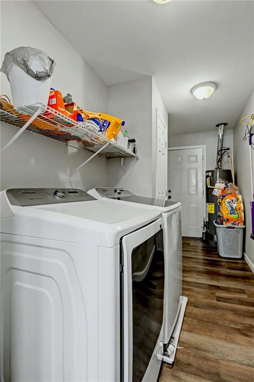 134 Church Road Thomaston, GA 30286 - Photo 27 of 33 a utility room with dryer and washer