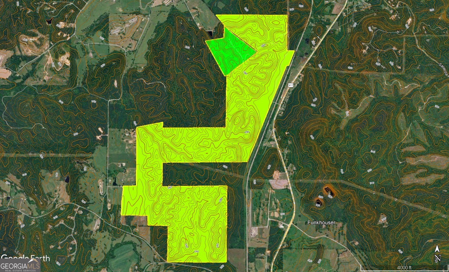 0 Bishop Loop Road, Unit 7400/9555 Rydal, GA 30171 - Photo 3 of 3 a green field with lots of trees in it