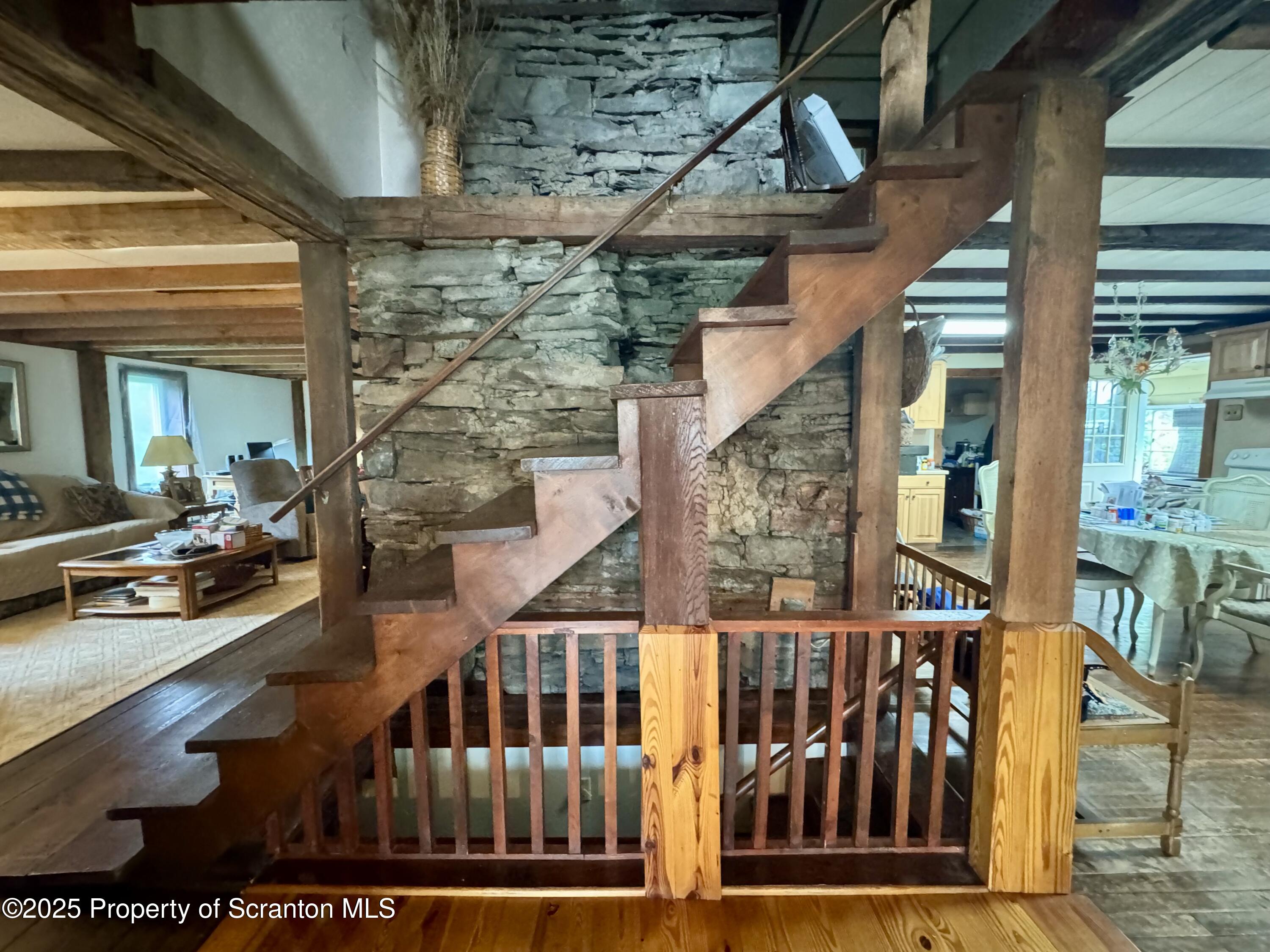1325 Fairview Road Clarks Summit, PA 18411 - Photo 6 of 21 a view of balcony with wooden floor