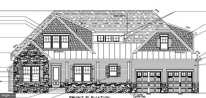 4405 Mountville Road Frederick, MD 21703 - Photo 1 of 2 5 bedroom custom home plan front elevation