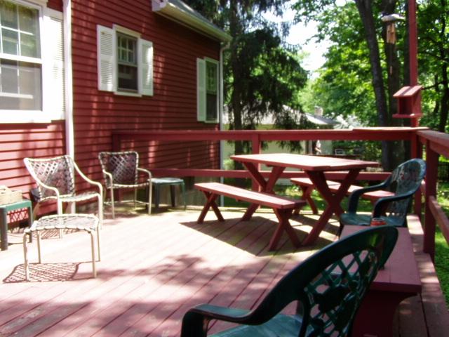 17 Winona Road Mount Pocono, PA 18344 - Photo 5 of 10 a view of a chairs and table in the patio
