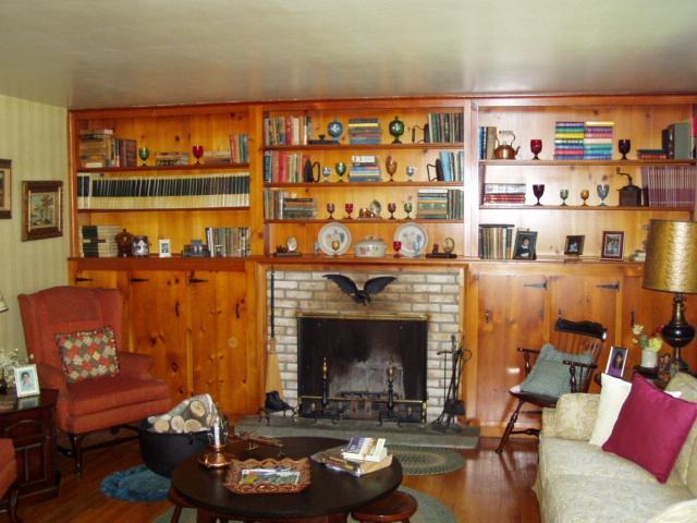 17 Winona Road Mount Pocono, PA 18344 - Photo 10 of 10 a living room with furniture a lamp and a fireplace