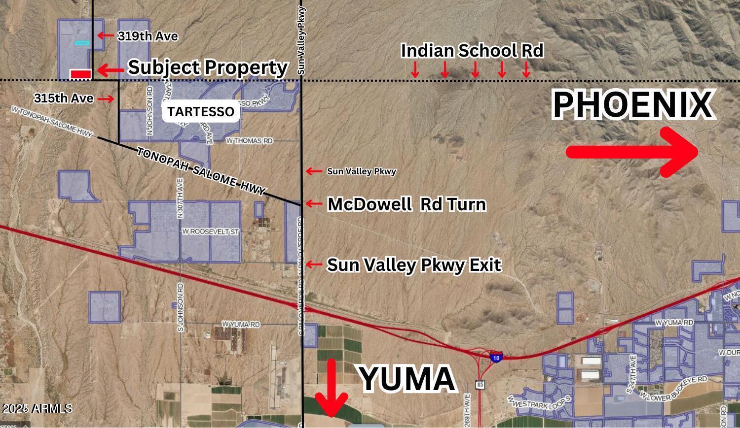 320 W Indian School RD 1-4 map