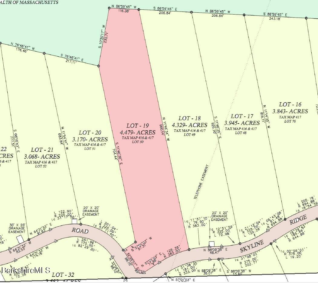 Lot19 Skyline Ridge Road Becket, MA 01223 - Photo 7 of 10 a picture of a table