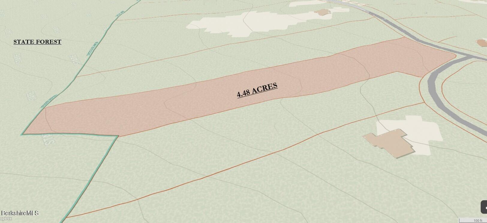 Lot19 Skyline Ridge Road Becket, MA 01223 - Photo 10 of 10 a close up of a wall with a large mirror