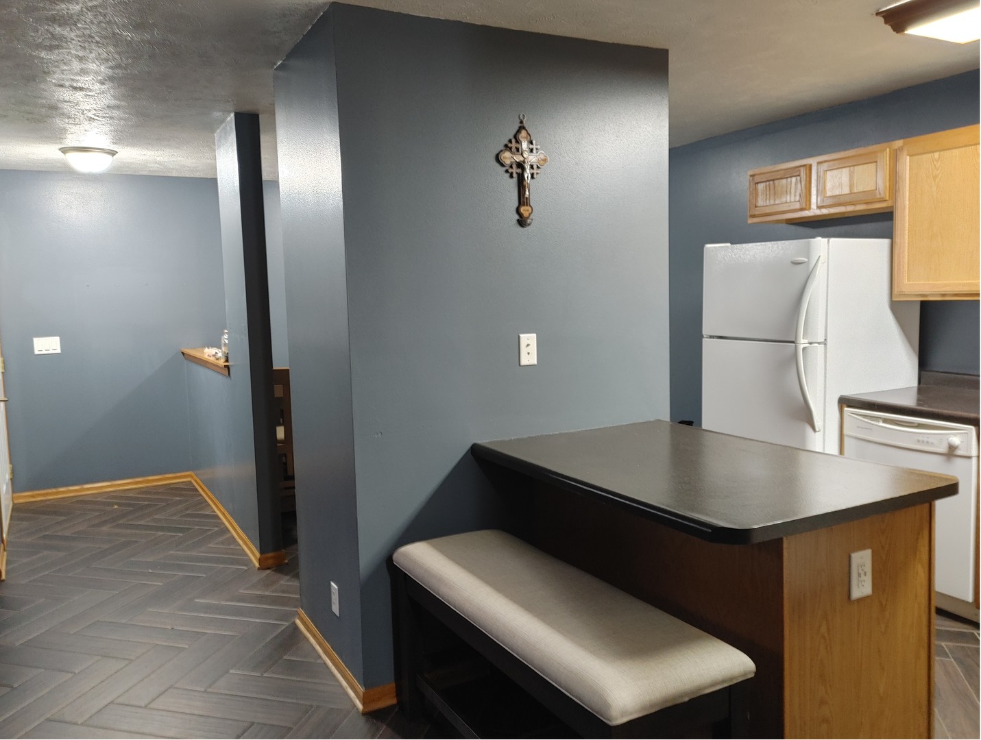 150 North Wooster Street, Unit 9 Capron, IL 61012 - Photo 4 of 23 a view of kitchen with cabinets