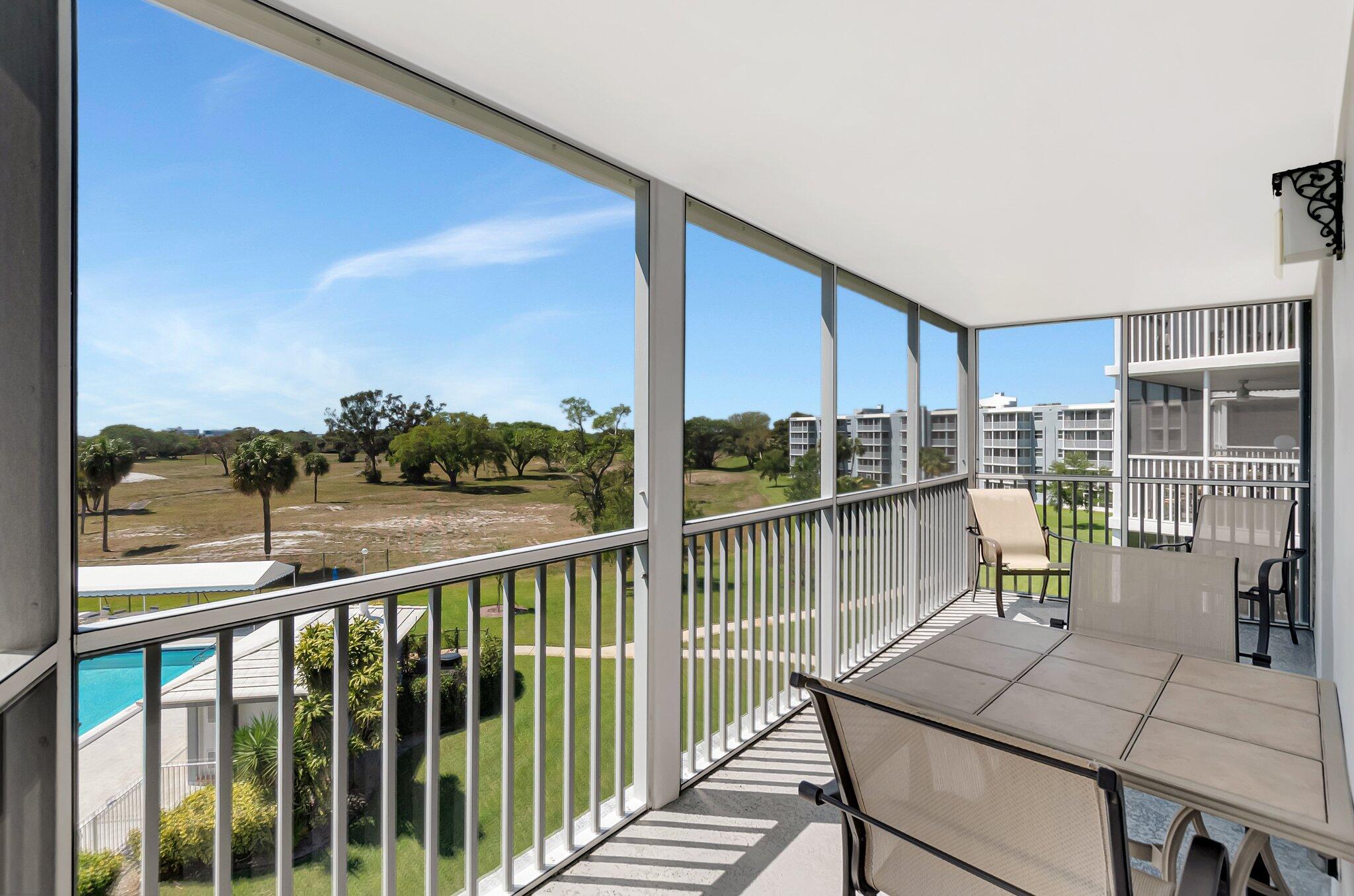 6699 Northwest 2nd Avenue, Unit 410 Boca Raton, FL 33487 - Photo 23 of 29 a view of balcony with furniture