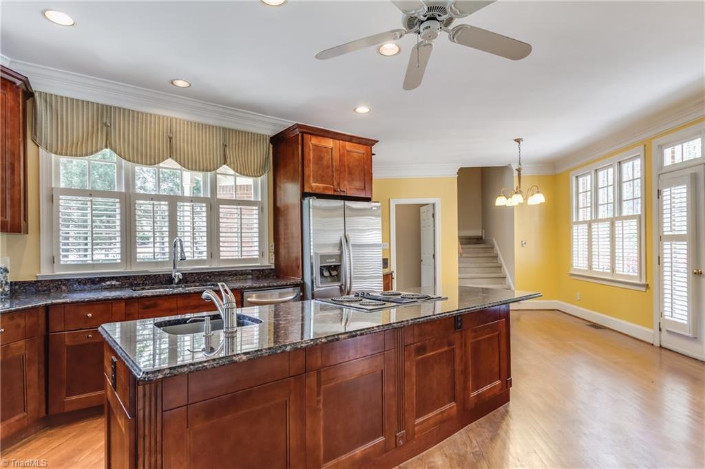 3605 Gaston Road Greensboro, NC 27407 - Photo 14 of 30 Breakfast Area to your right w/view of back staircase.
