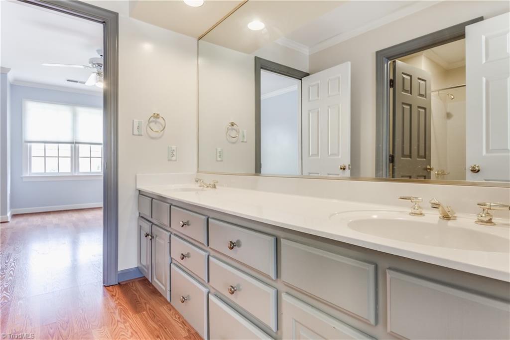 3605 Gaston Road Greensboro, NC 27407 - Photo 20 of 30 One of TWO Jack and Jill Bathrooms on Second Level.