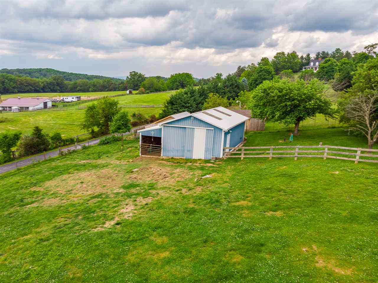 285 Fadley Road Weyers Cave, VA 24486 - Photo 23 of 30 a view of a house with a big yard