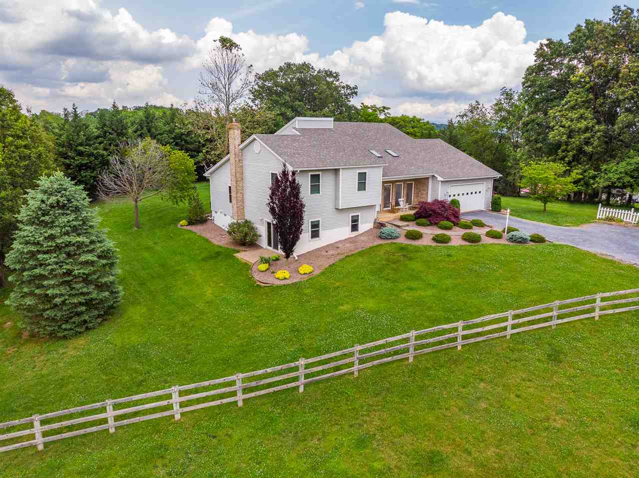 285 Fadley Road Weyers Cave, VA 24486 - Photo 27 of 30 a view of a house with a big yard