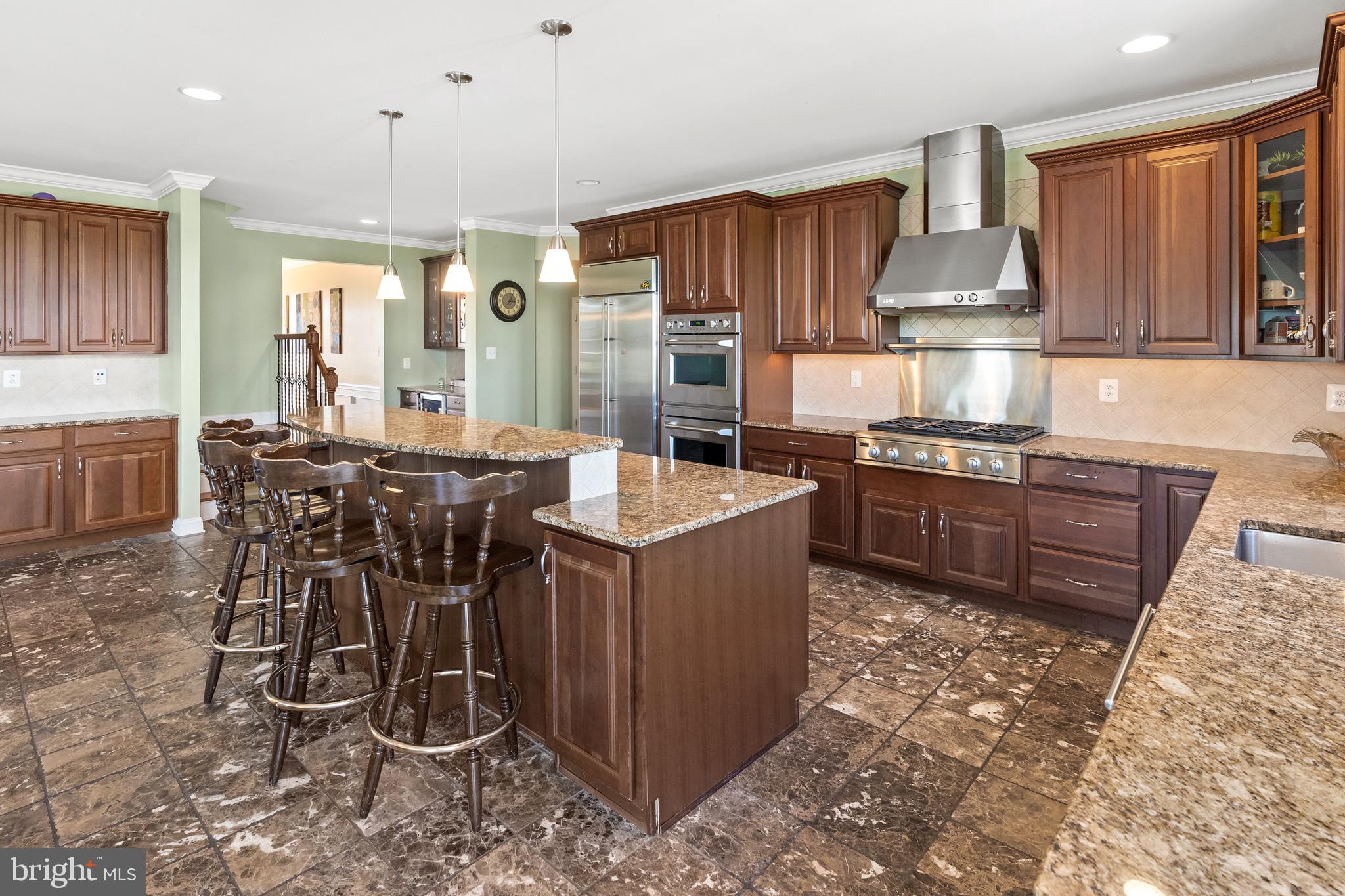 803 Derius Drive Mickleton, NJ 08056 - Photo 17 of 55 Two-Tiered Kitchen Island with Granite Countertops