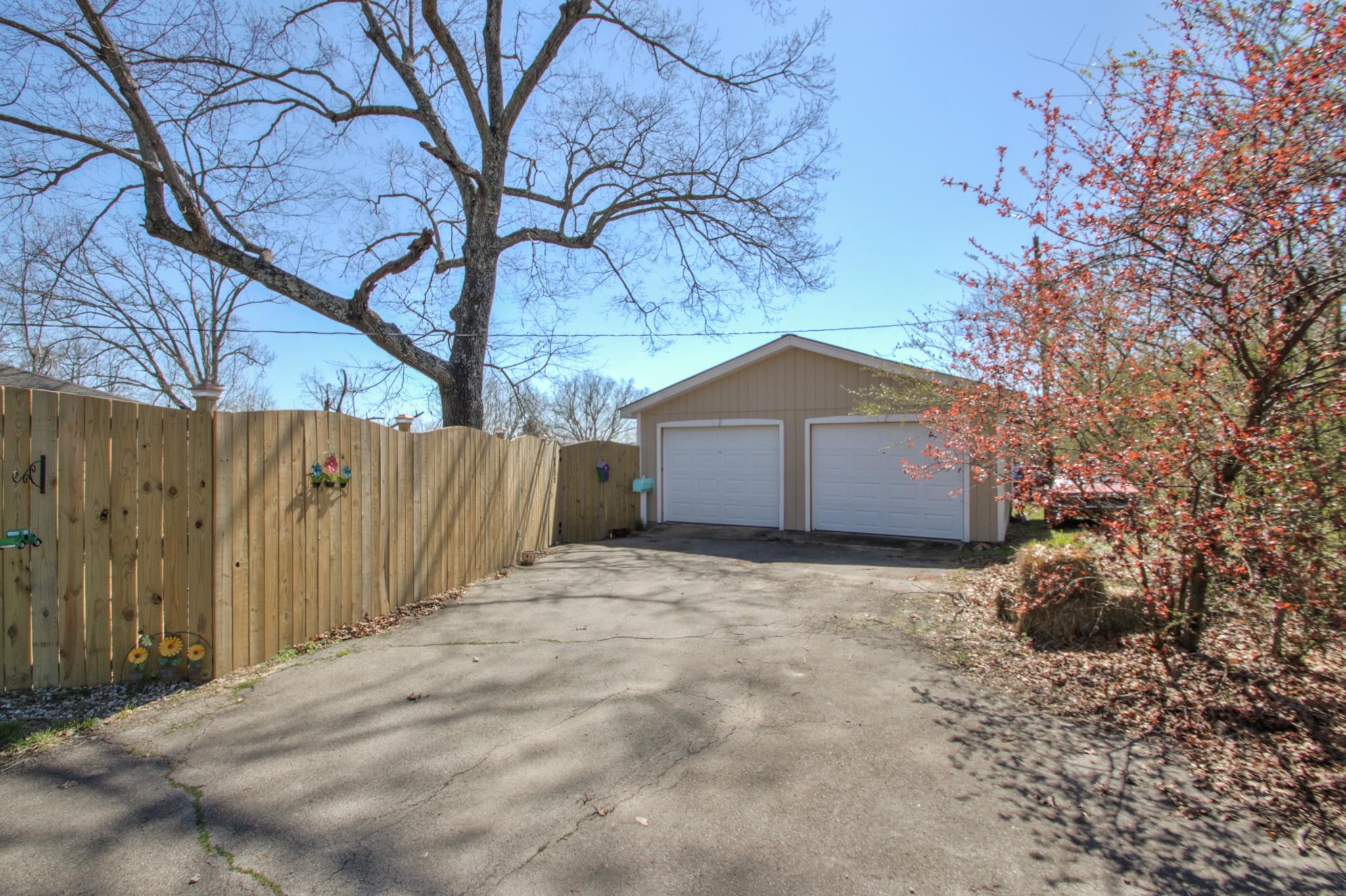 258 Cedar Park Road Centerville, TN 37033 - Photo 30 of 30 Two car detached garage with storage access from the rear.