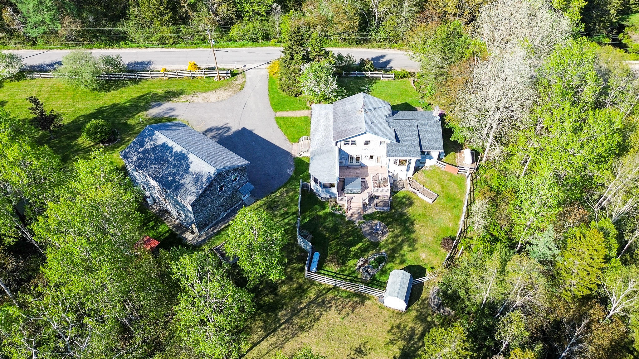 82 Station Road Jonesboro, ME 04648 - Photo 4 of 103 Aerial Back of Property