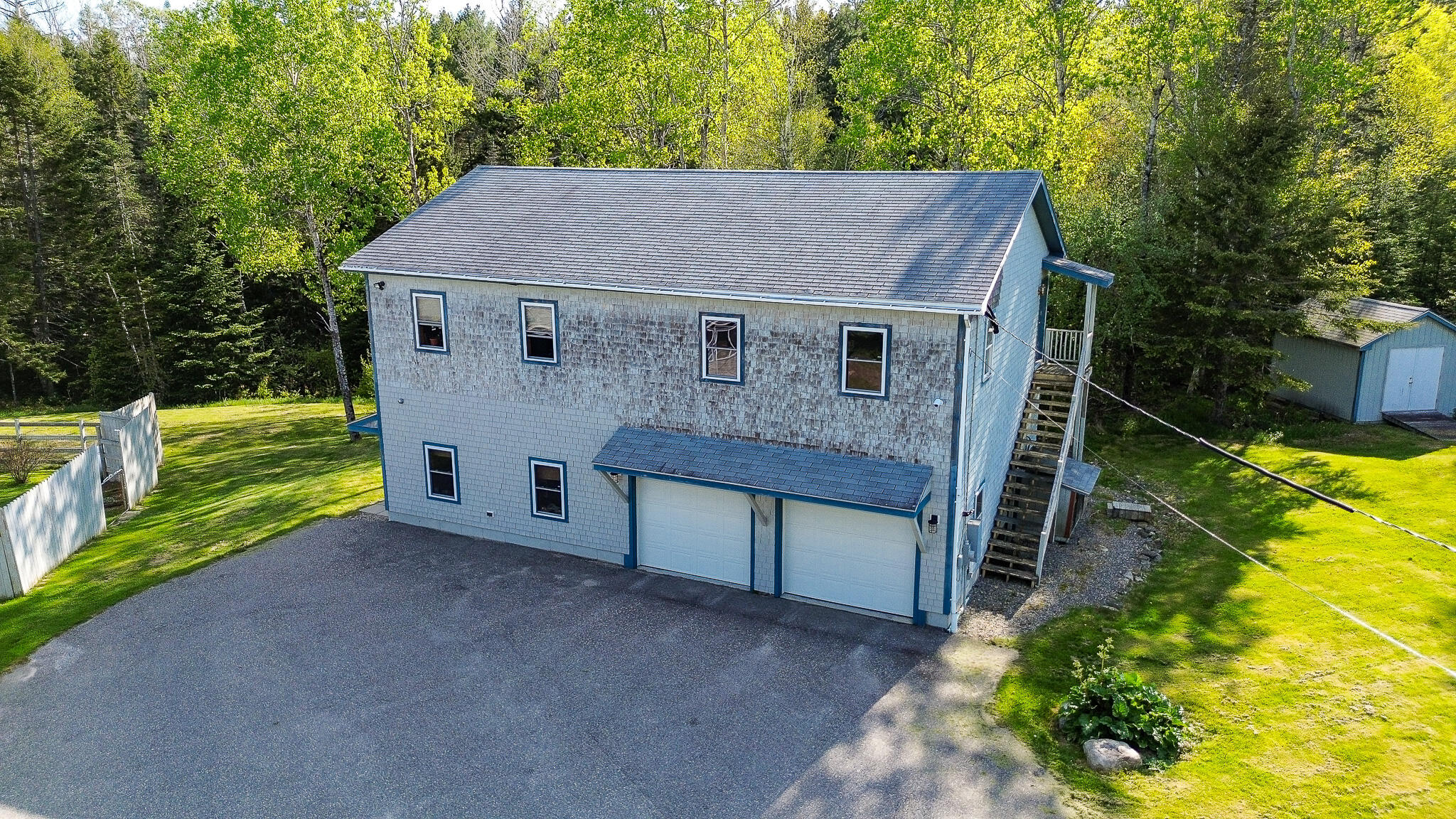 82 Station Road Jonesboro, ME 04648 - Photo 60 of 103 Aerial Garage