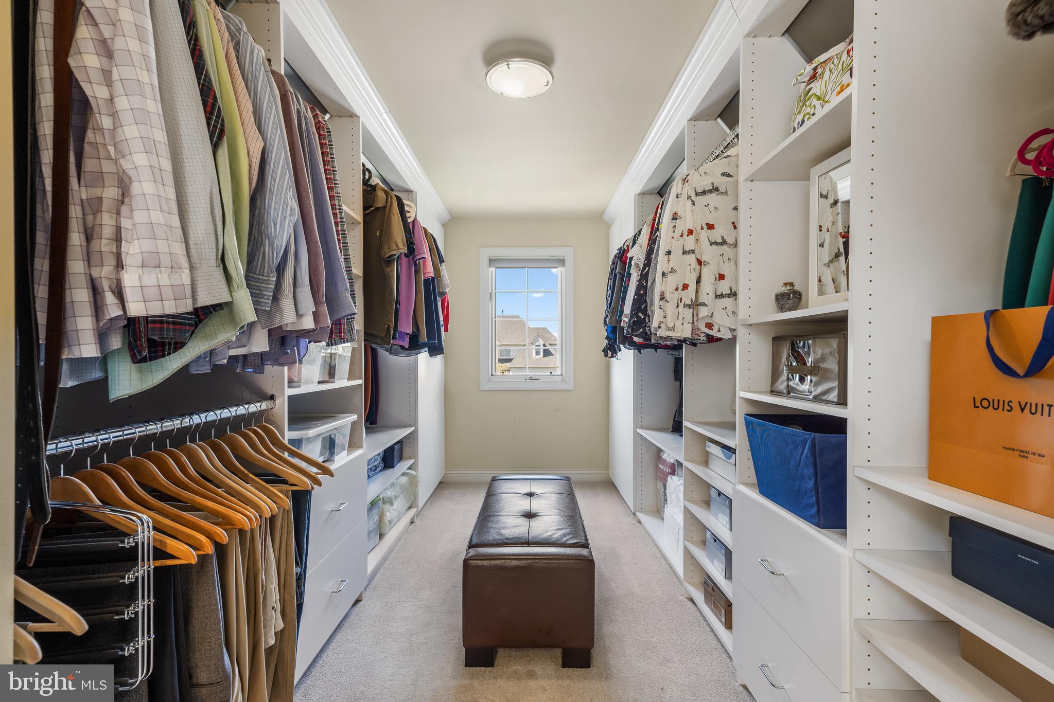 8 Hayworth Circle Exton, PA 19341 - Photo 24 of 39 Custom designed primary walk in closet 12 x 10'