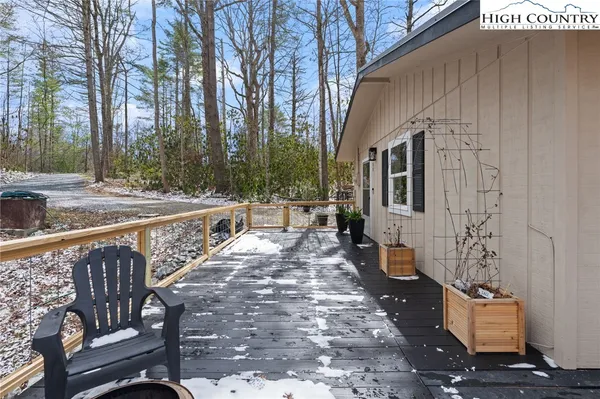a view of outdoor space with seating area