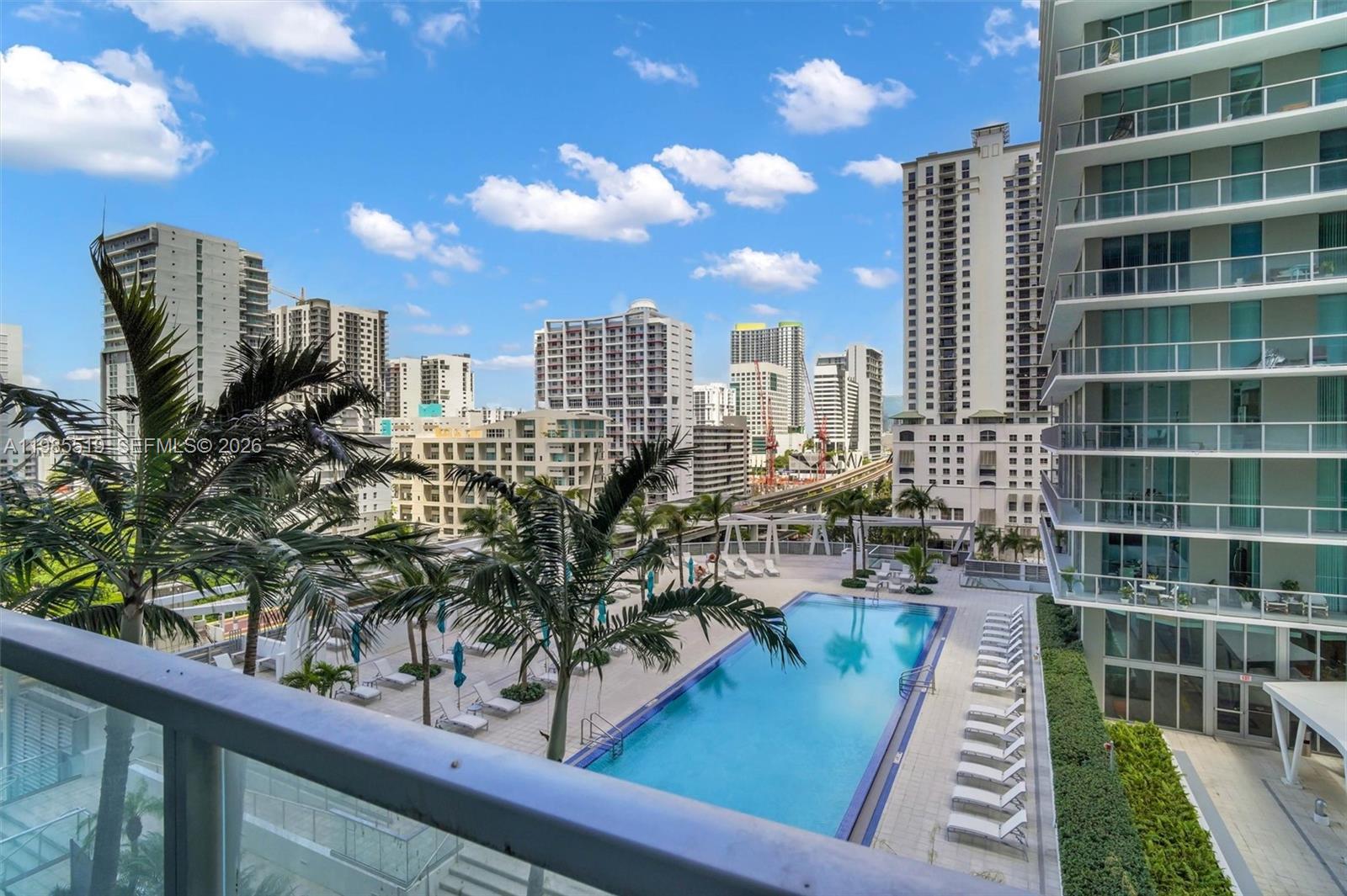 79 Southwest 12th Street, Unit 1210 Miami, FL 33130 - Photo 20 of 37 a view of city with balcony