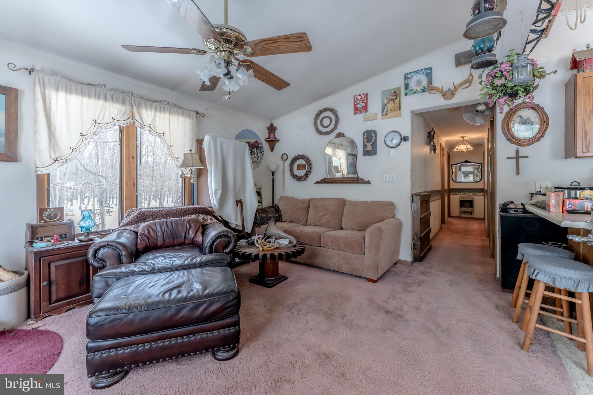 415 White Oak Road Lehighton, PA 18235 - Photo 14 of 45 a living room with furniture and a large window