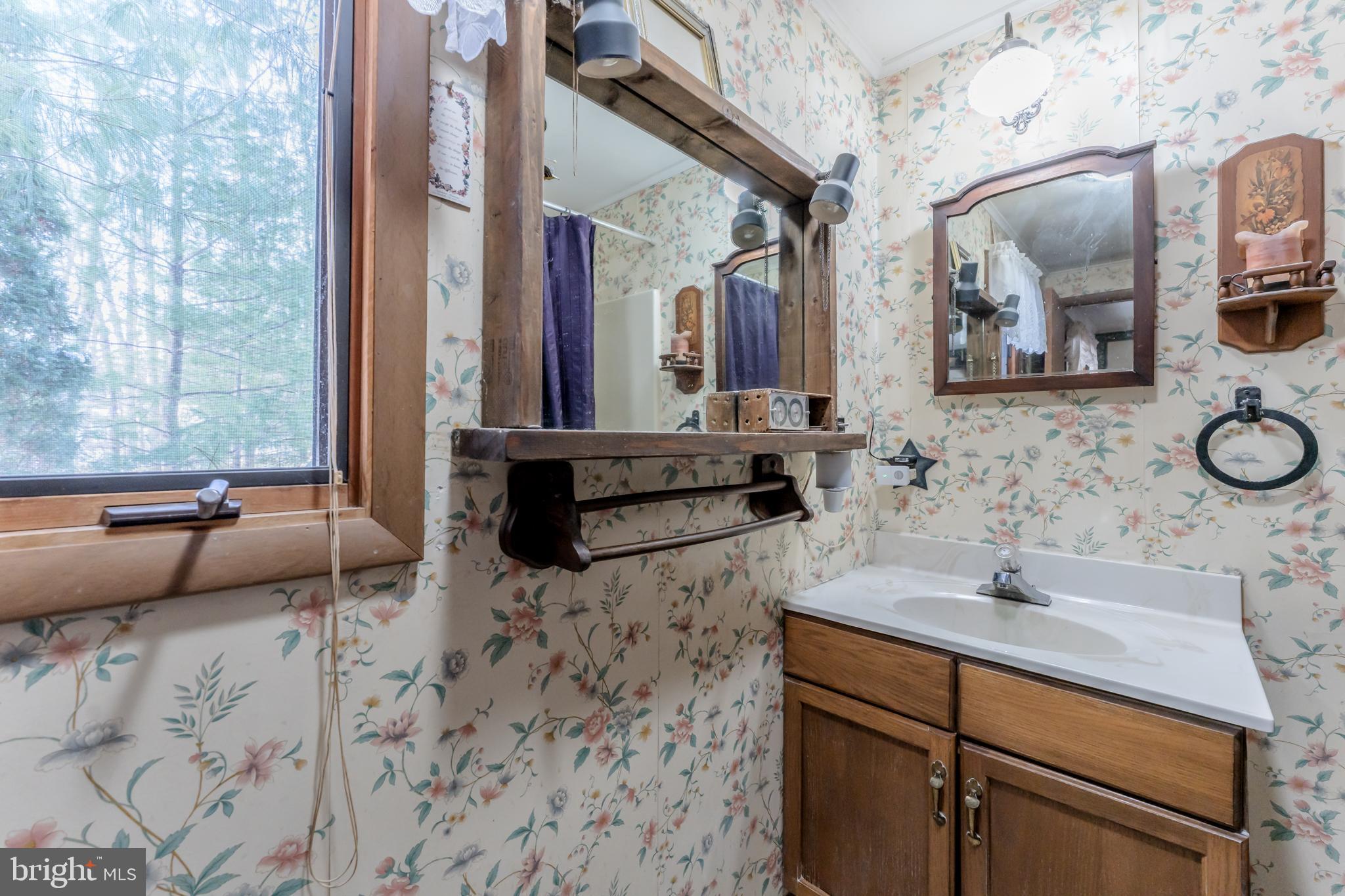 415 White Oak Road Lehighton, PA 18235 - Photo 30 of 45 a bathroom with a sink and a mirror