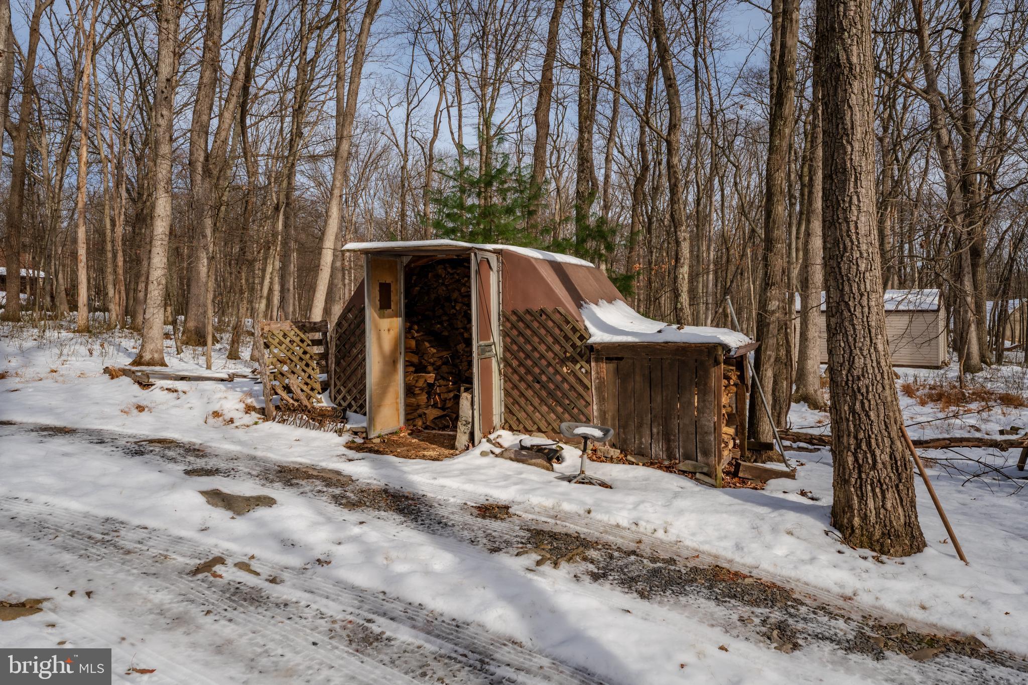 415 White Oak Road Lehighton, PA 18235 - Photo 35 of 45 a view of outdoor space with deck and barbeque oven