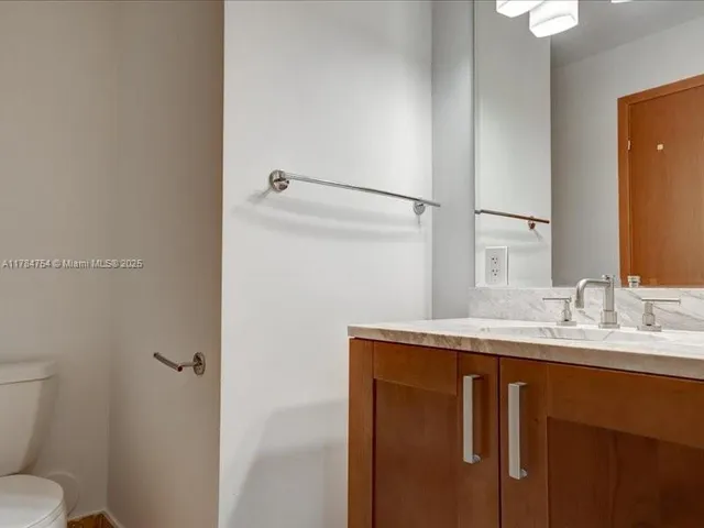 a view of a small space