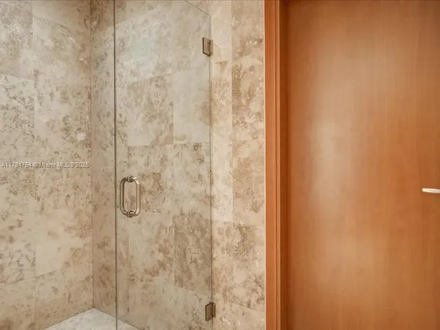 a view of a city with tall buildings