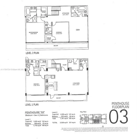 $13,000 | 9499 Collins Avenue, Unit PH03, Surfside, FL 33154