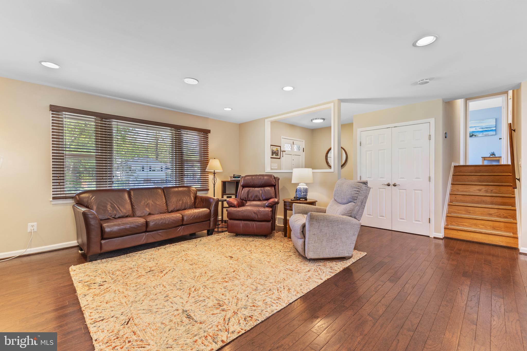 7604 Hogarth Street Springfield, VA 22151 - Photo 7 of 37 Living area with plenty of natural light