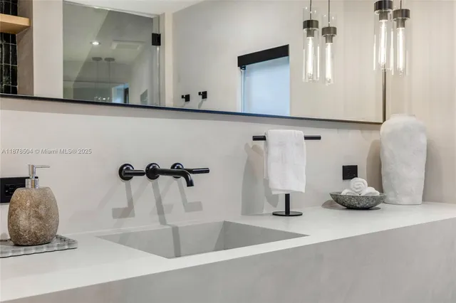 a bathroom with a sink