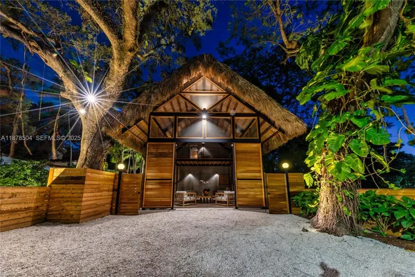 a view of lobby with furniture