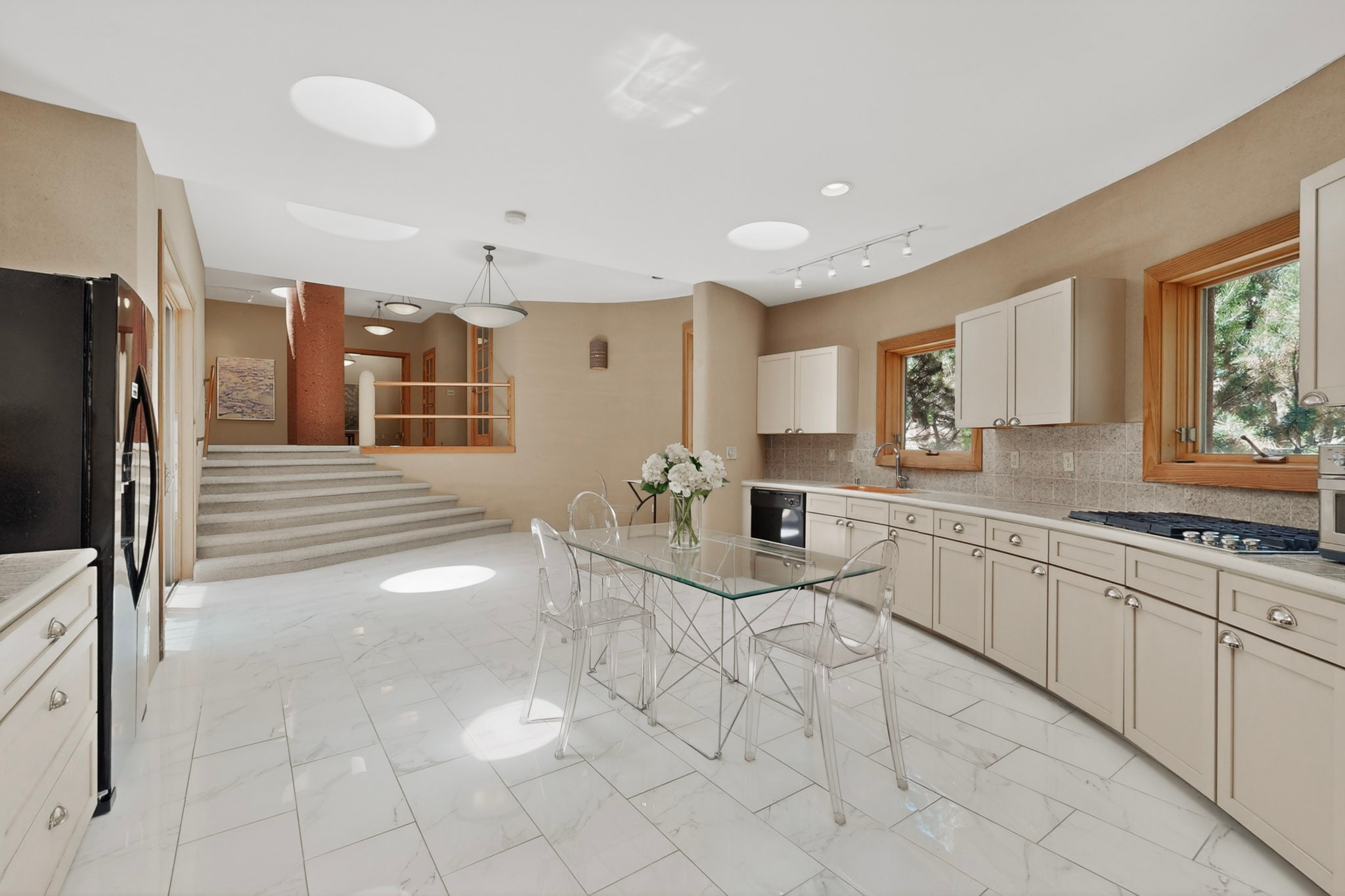 1404 Tesuque Creek Road Santa Fe, NM 87501 - Photo 26 of 55 Expansive kitchen