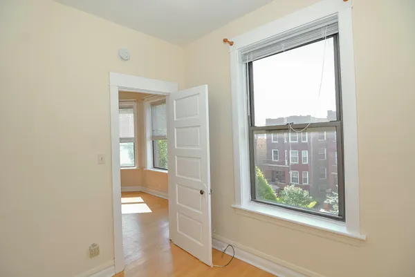 a view of empty room with window