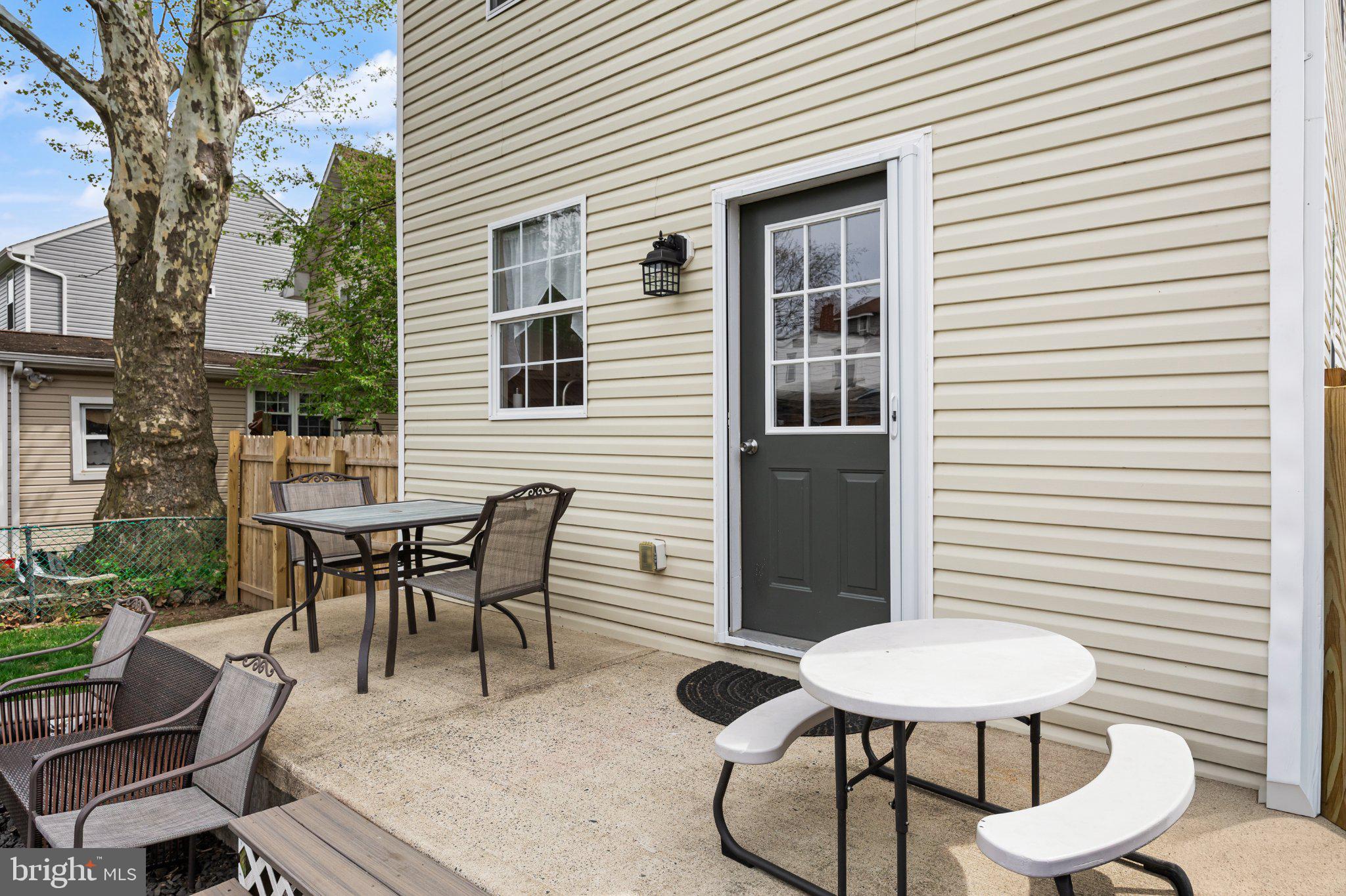 314 Washington Street Delanco, NJ 08075 - Photo 23 of 39 Charming patio with inviting entryway.