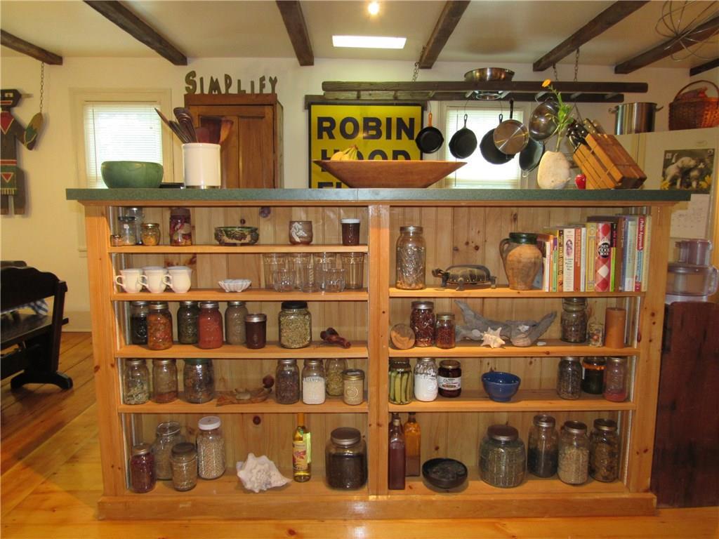 357 Kendall Corner Road Belfast, ME 04915 - Photo 7 of 35 Kitchen storage shelves.