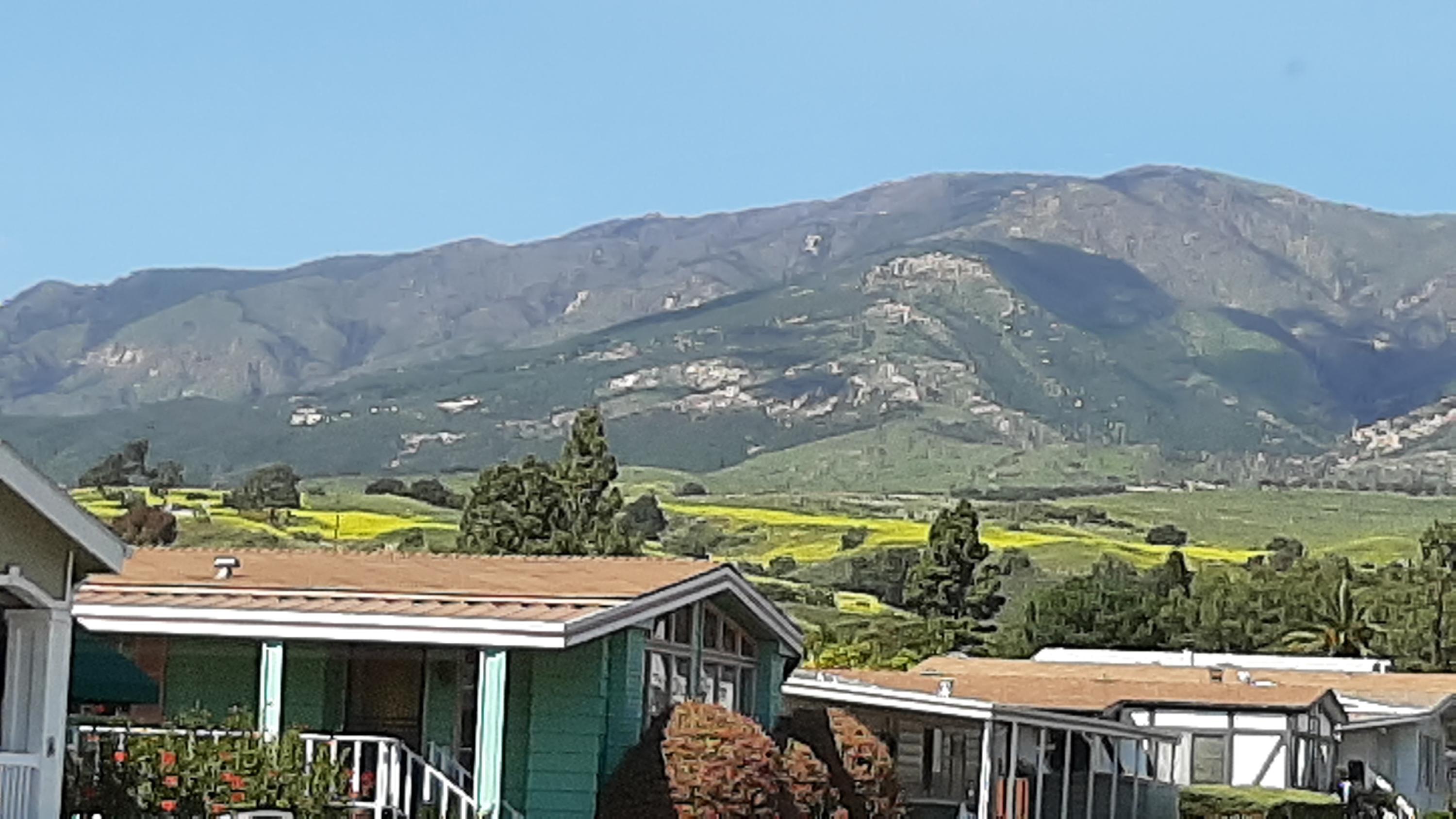 340 Old Mill Road, Unit 18 Santa Barbara, CA 93110 - Photo 2 of 22 a view of a patio with a mountain view