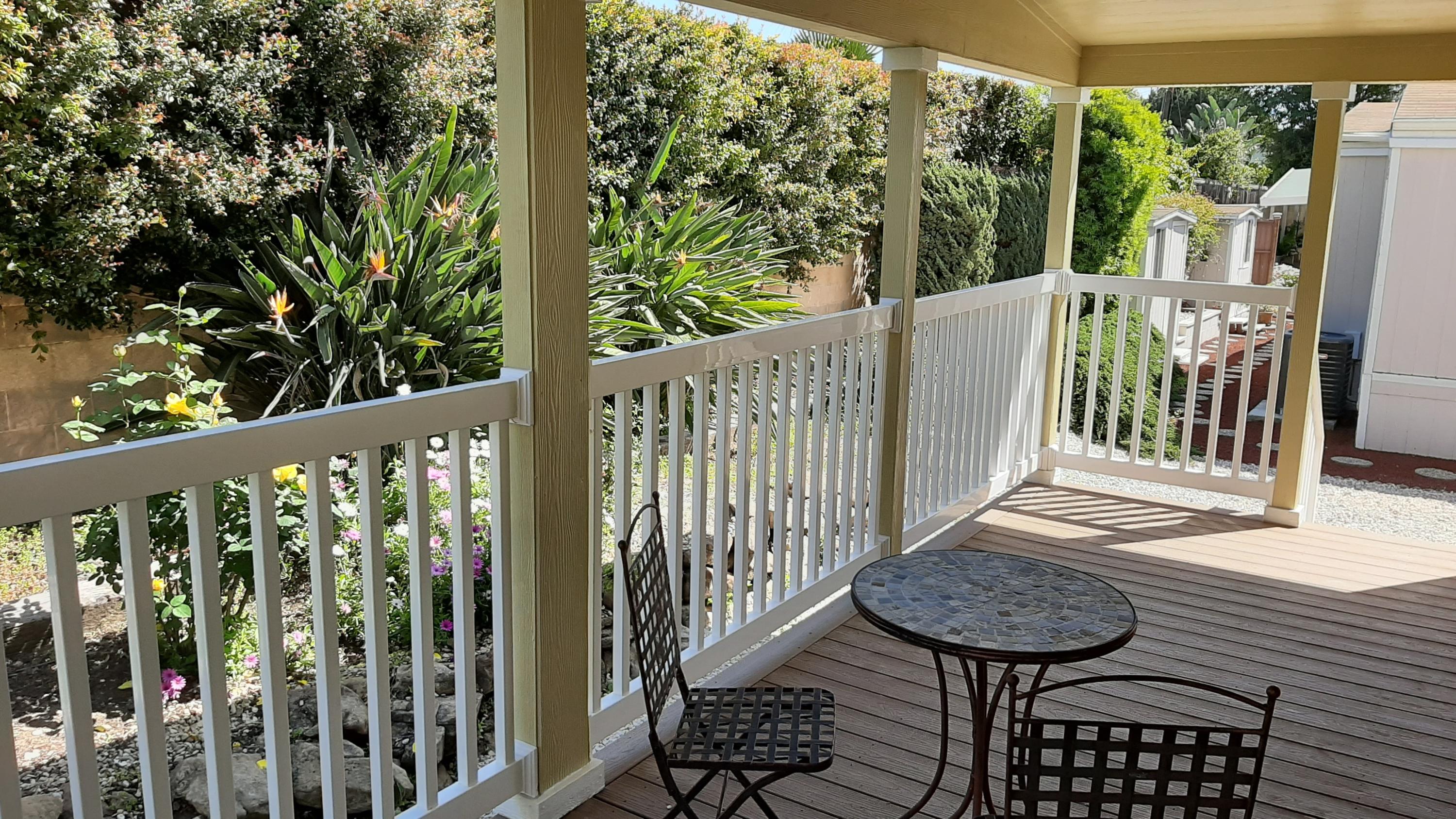 340 Old Mill Road, Unit 18 Santa Barbara, CA 93110 - Photo 9 of 22 a view of a chair and table in the balcony