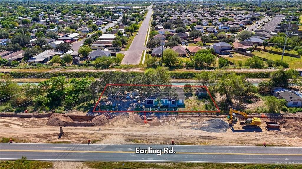 733 East Earling Road San Juan, TX 78589 - Photo 2 of 19 an aerial view of a house with a yard basket ball court and outdoor seating