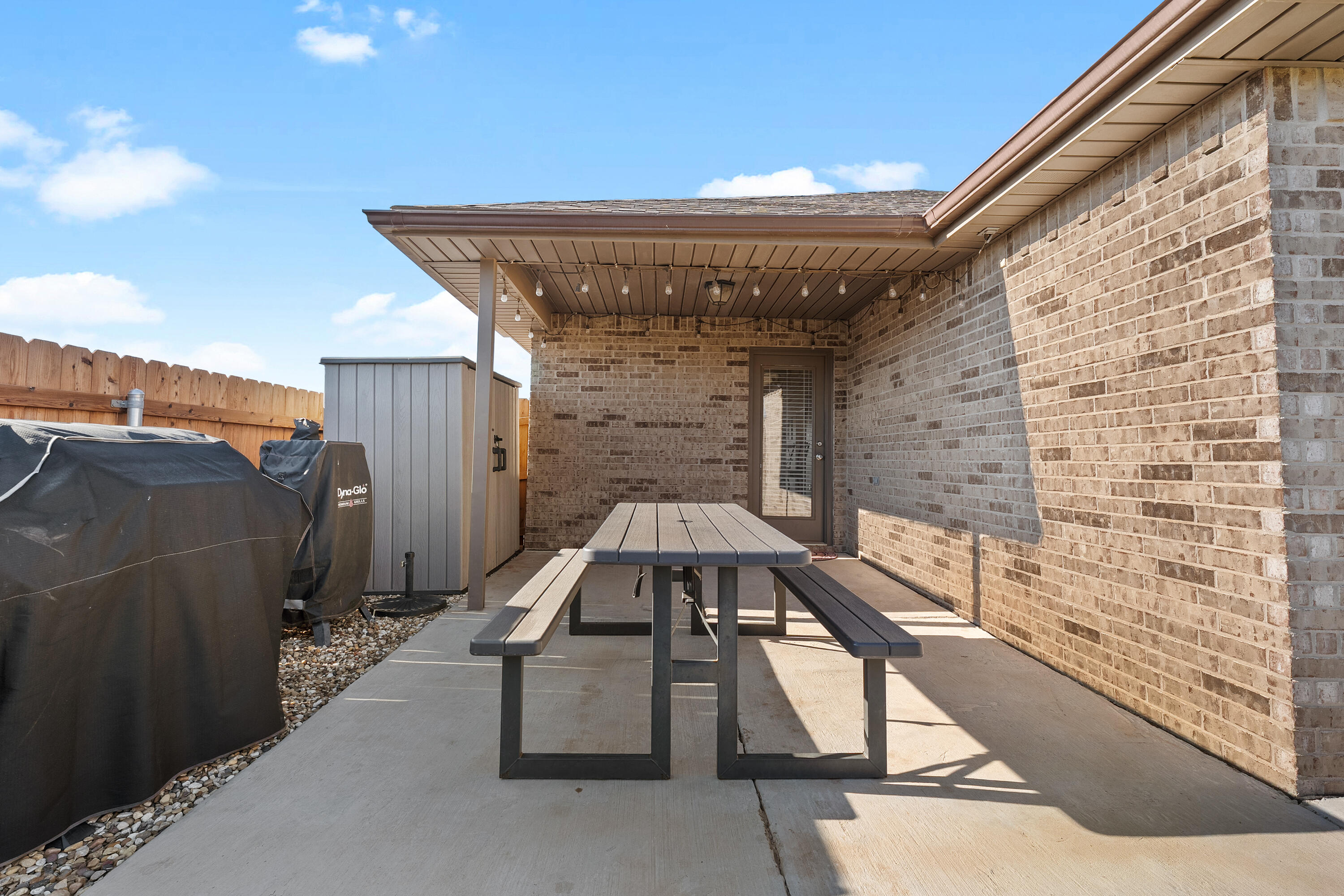 7402 105th Street Lubbock, TX 79424 - Photo 20 of 22 a view of a balcony with furniture