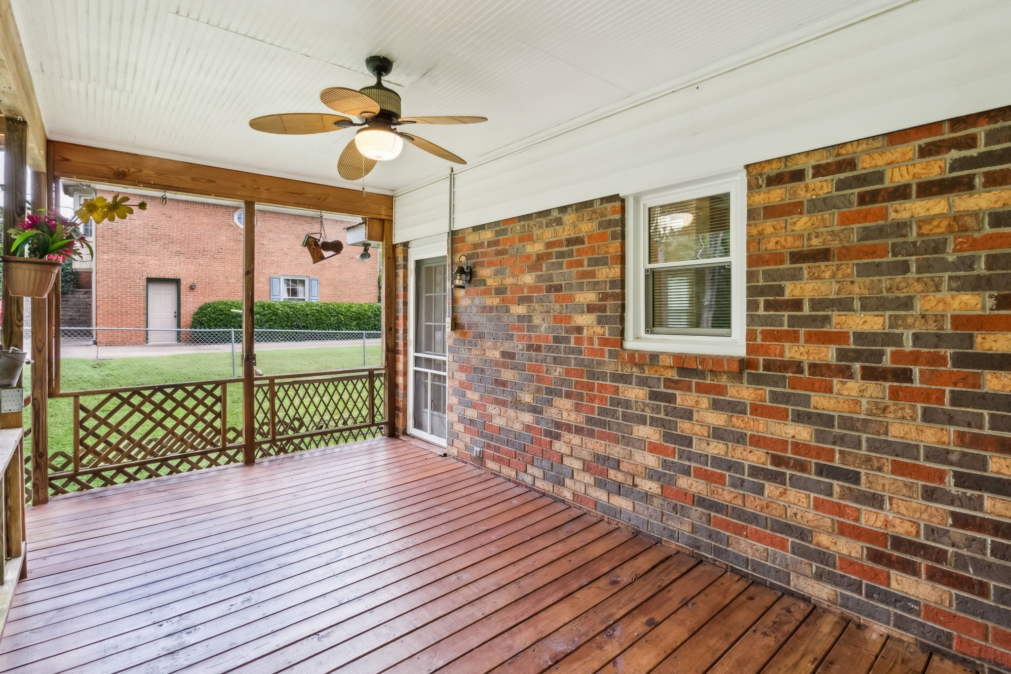 239 Green Harbor Road Old Hickory, TN 37138 - Photo 23 of 26 Nice porch with a fan and who doesn't love a screen door?