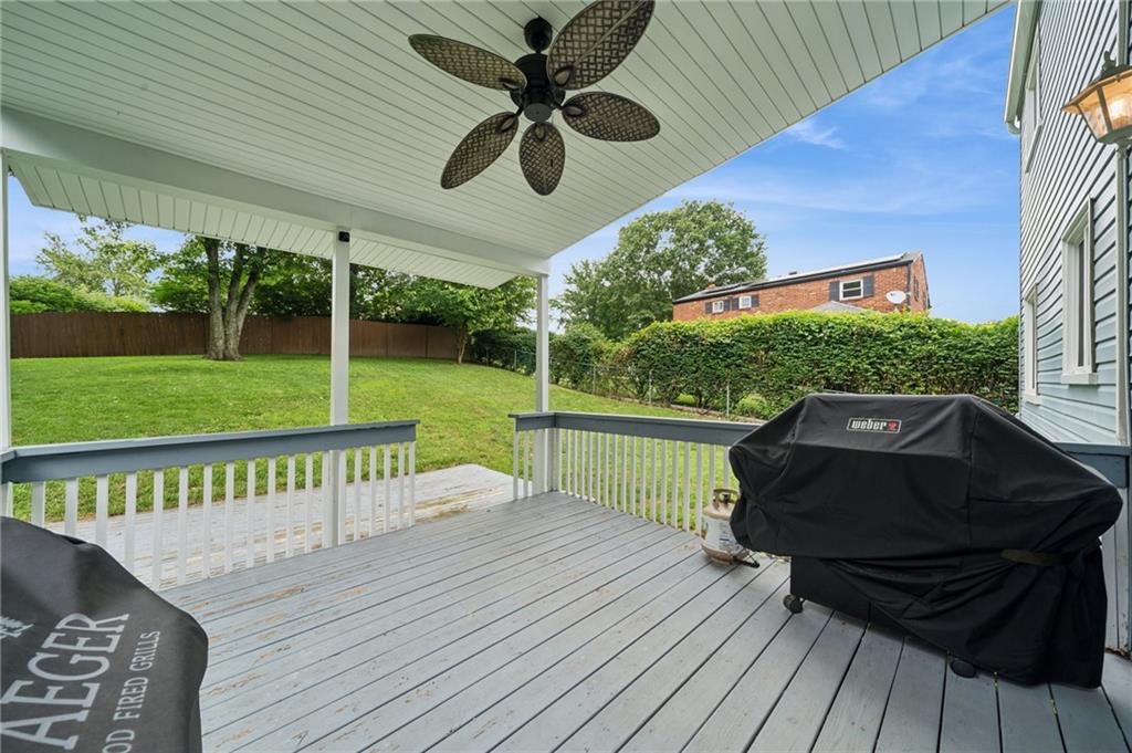 2047 Haymaker Road Monroeville, PA 15146 - Photo 24 of 31 a view of a deck with a table and chairs