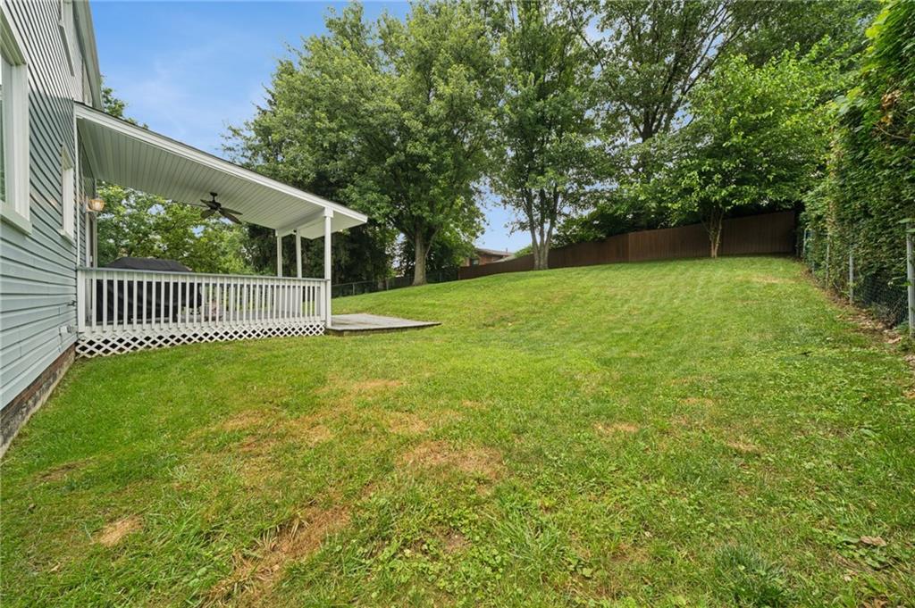 2047 Haymaker Road Monroeville, PA 15146 - Photo 27 of 31 a backyard of a house with lots of green space