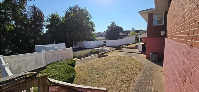 a view of outdoor space and patio