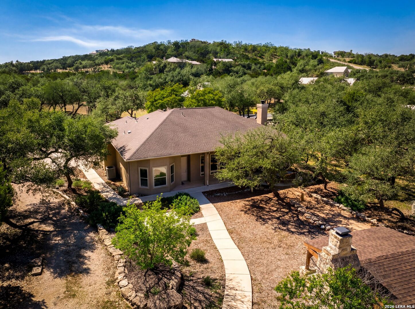 970 Flightline Spring Branch, TX 78070 - Photo 26 of 40 an aerial view of a house