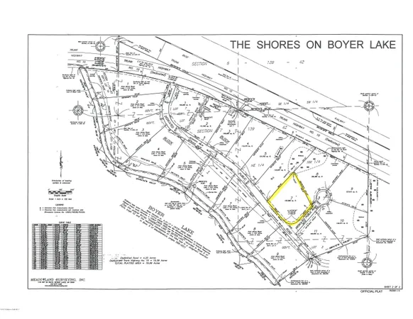 $42,000 | Lot 7-blk2 Lot 7-blk2 The Shores South, Audubon, MN 56511