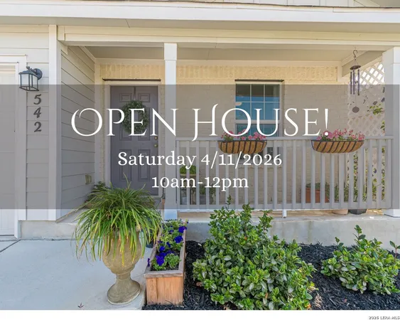 $325,000 | 542 Summersweet Road, New Braunfels, TX 78130