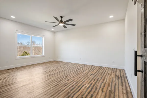 wooden floor in an empty room