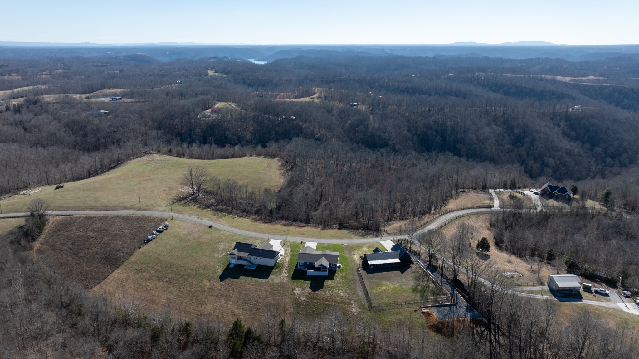 9345 Fox Hill Road Baxter, TN 38544 - Photo 51 of 54 an aerial view of a house with a yard