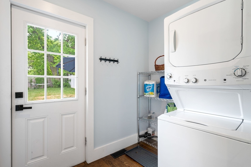 18 Harding Terrace Dedham, MA 02026 - Photo 17 of 38 a utility room with dryer and washer