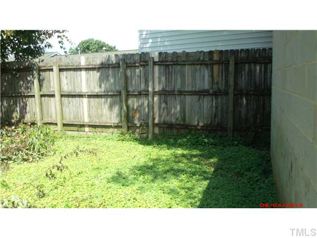 629 Coleman Street Raleigh, NC 27610 - Photo 25 of 25 a black and white photo of a back yard
